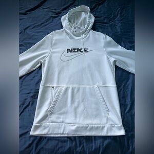 NIKE HOODIE, UNISEX - STYLISH WHITE, Like New, Large